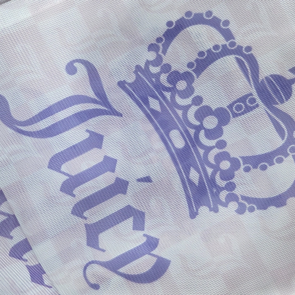 Juicy Couture Lavender Crown Mesh Bags